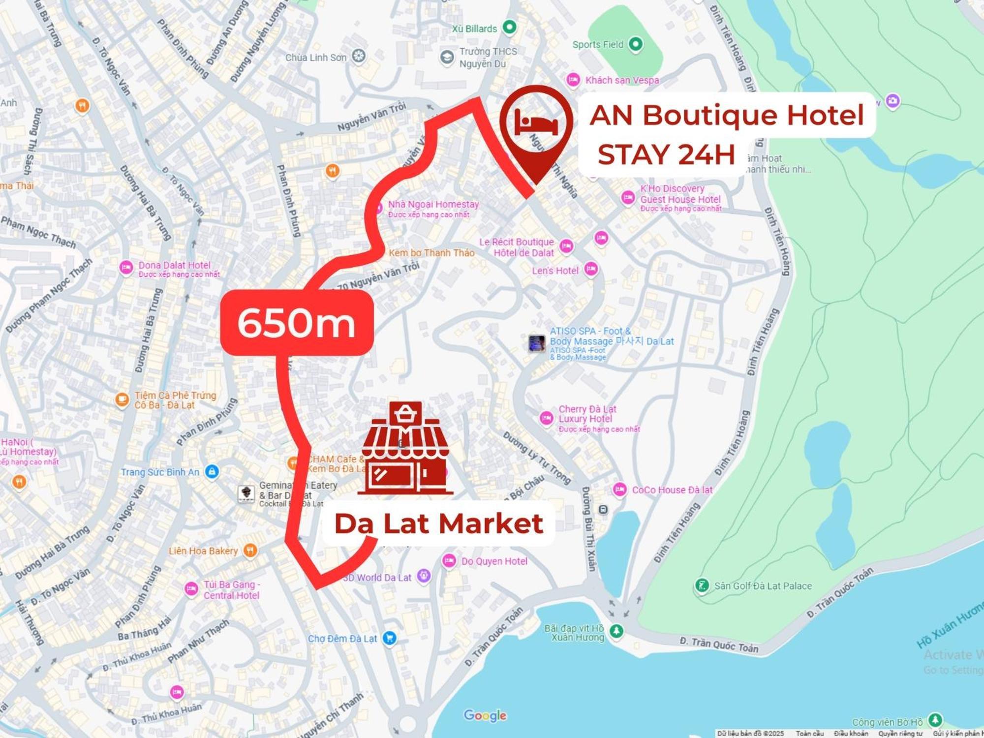 An Boutique Hotel - Stay 24H Da Lat Esterno foto